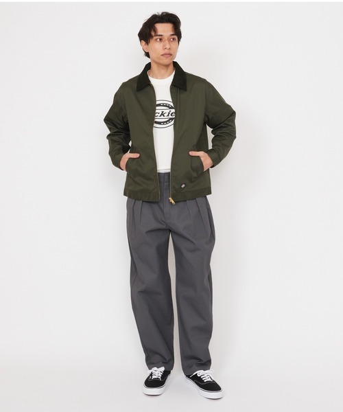 Dickies(ディッキーズ)の「TCツイル アイゼンハワージャケット(その他アウター・メンズ・ベージュ/チャコールグレー/オリーブ/ブラック・MEDIUM/LARGE/X-LARGE)」の6枚目の写真