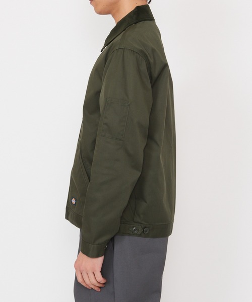 Dickies(ディッキーズ)の「TCツイル アイゼンハワージャケット(その他アウター・メンズ・ベージュ/チャコールグレー/オリーブ/ブラック・MEDIUM/LARGE/X-LARGE)」の8枚目の写真