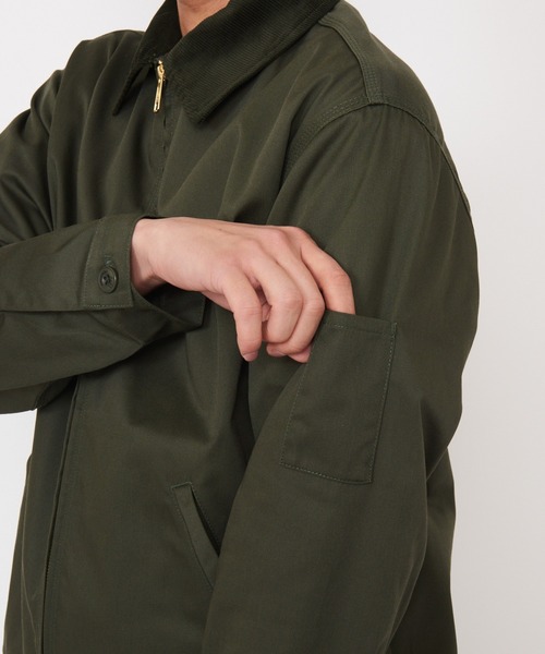 Dickies(ディッキーズ)の「TCツイル アイゼンハワージャケット(その他アウター・メンズ・ベージュ/チャコールグレー/オリーブ/ブラック・MEDIUM/LARGE/X-LARGE)」の14枚目の写真