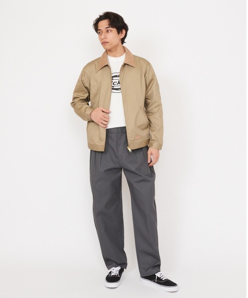 Dickies(ディッキーズ)の「TCツイル アイゼンハワージャケット(その他アウター・メンズ・ベージュ/チャコールグレー/オリーブ/ブラック・MEDIUM/LARGE/X-LARGE)」の17枚目の写真