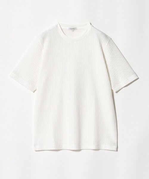 A DAY IN THE LIFE UNITED ARROWS(アデイインザライフユナイテッドアローズ)の「ケーブル ジャガード カットソー<A DAY IN THE LIFE>(Tシャツ/カットソー・メンズ・ホワイト/ベージュ/ネイビー・S/M/L)」の18枚目の写真