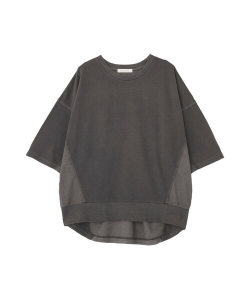 Green　Parks（グリーンパークス）の「ピグメントドッキングプルオーバー（Tシャツ/カットソー・レディース・チャコールグレー/ベージュ/ブラウン・FREE）」の19枚目の写真