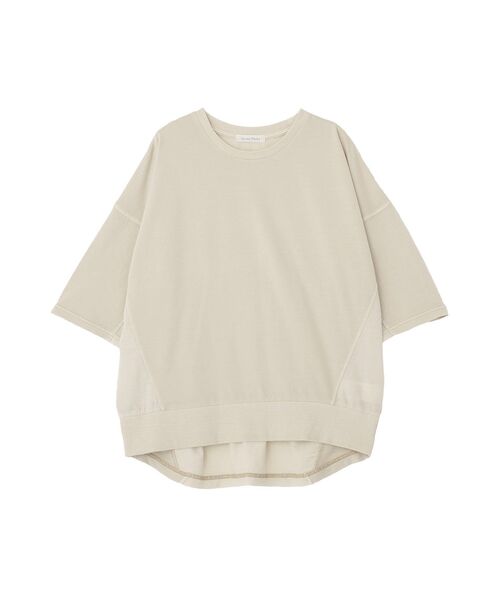 Green　Parks（グリーンパークス）の「ピグメントドッキングプルオーバー（Tシャツ/カットソー・レディース・チャコールグレー/ベージュ/ブラウン・FREE）」の20枚目の写真