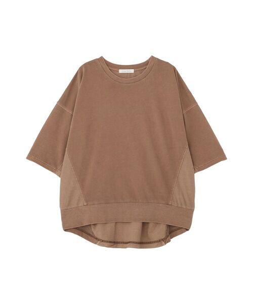 Green　Parks（グリーンパークス）の「ピグメントドッキングプルオーバー（Tシャツ/カットソー・レディース・チャコールグレー/ベージュ/ブラウン・FREE）」の21枚目の写真