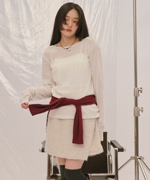 frill layered design jacket / フリルレイヤードデザインジャケット