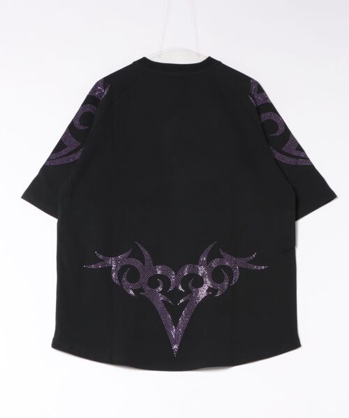 GALFY(ガルフィー)の「GALFY/ガルフィー/ピカピカ族Tシャツ(Tシャツ/カットソー・メンズ・ブラック・1/2)」の2枚目の写真