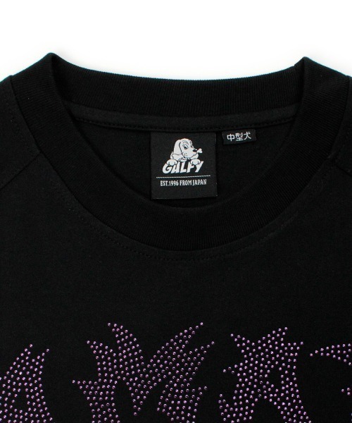 GALFY(ガルフィー)の「GALFY/ガルフィー/ピカピカ族Tシャツ(Tシャツ/カットソー・メンズ・ブラック・1/2)」の7枚目の写真