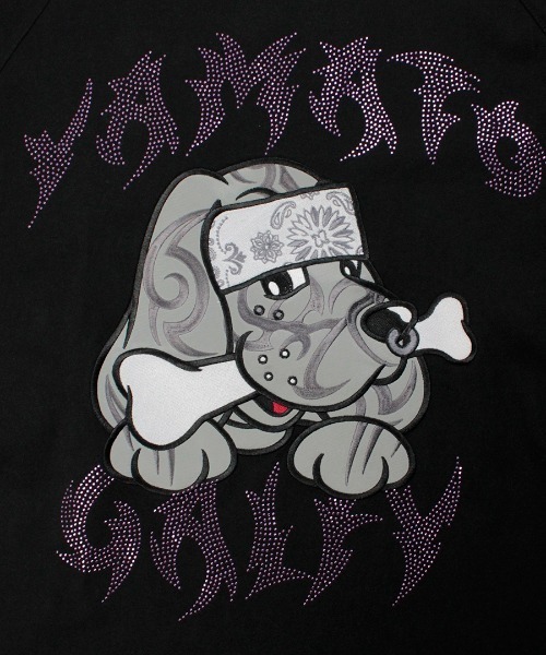GALFY(ガルフィー)の「GALFY/ガルフィー/ピカピカ族Tシャツ(Tシャツ/カットソー・メンズ・ブラック・1/2)」の9枚目の写真