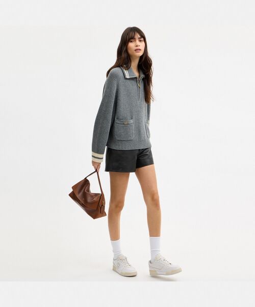 COACH（コーチ）の「チェルシー ショルダー バッグ 30・ラブド レザー（ショルダーバッグ・レディース・ブラウン系その他・ONE）」の3枚目の写真