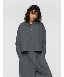 mizuiro ind T/Rワイドシャツ