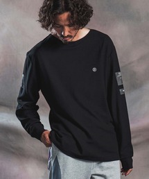 mlt5801-Smooth Jersey Narrow Boat-Neck Long Sleeve T-shirt ロングスリーブTシャツ(AG07-001acg)