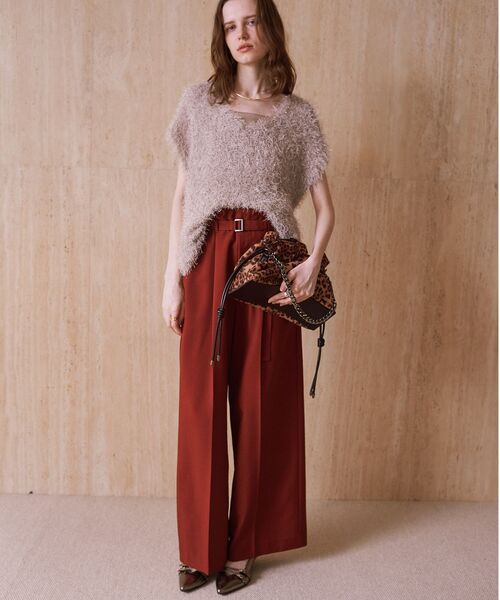 YECCA VECCA(イェッカヴェッカ)の「ポインテッドストラップパンプス(パンプス・レディース・ブラック/シルバー系その他/レオパード・22.5cm/23.5cm/24.5cm)」の17枚目の写真
