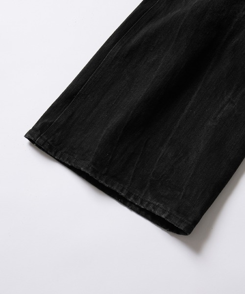 EVOLVERA(エボルヴェラー)の「Vintage Button-Fry Semi-Flare Denim Pants / ヴィンテージ ボタンフライ セミフレアデニムパンツ(デニムパンツ・メンズ・ブルー/ブラック・M/L)」の19枚目の写真