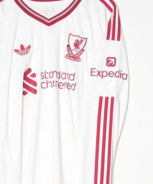 adidas(アディダス)の「リバプールFC 26/27 アウェイ ジャージ長袖 / アディダス adidas(Tシャツ/カットソー・メンズ・ホワイト・XXX-LARGE/X-LARGE/LARGE/XX-LARGE/SMALL/MEDIUM)」の5枚目の写真