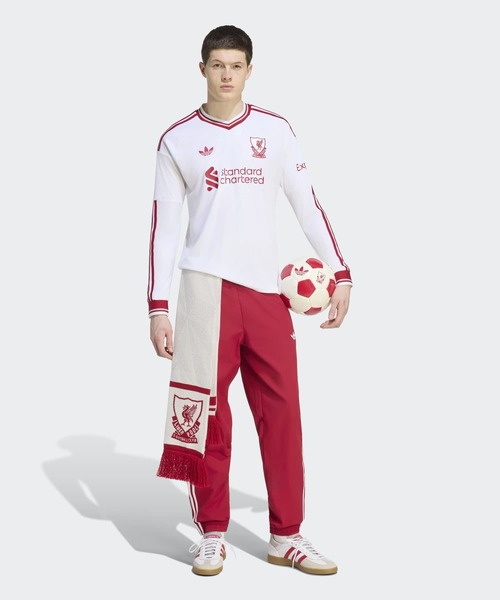 adidas(アディダス)の「リバプールFC 26/27 アウェイ ジャージ長袖 / アディダス adidas(Tシャツ/カットソー・メンズ・ホワイト・XXX-LARGE/X-LARGE/LARGE/XX-LARGE/SMALL/MEDIUM)」の2枚目の写真