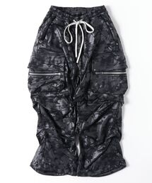 A.F ARTEFACT/エーエフ・アーティファクト/SWEAT CARGO TUCK WIDE PANTS