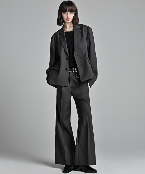 ADRER(アドラー)の「TR single breasted tailored jacket / TR シングルブレスト テーラードジャケット(テーラードジャケット・メンズ・チャコールグレー/ブラック・XS/S/M/L)」の14枚目の写真