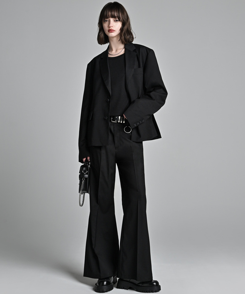 ADRER(アドラー)の「TR single breasted tailored jacket / TR シングルブレスト テーラードジャケット(テーラードジャケット・メンズ・チャコールグレー/ブラック・XS/S/M/L)」の9枚目の写真