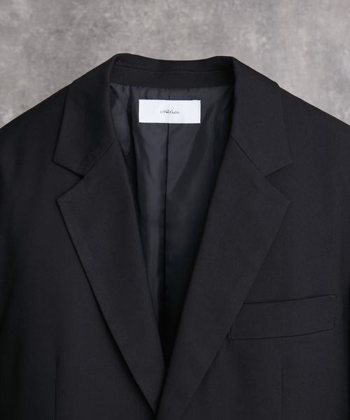 ADRER(アドラー)の「TR single breasted tailored jacket / TR シングルブレスト テーラードジャケット(テーラードジャケット・メンズ・チャコールグレー/ブラック・XS/S/M/L)」の21枚目の写真