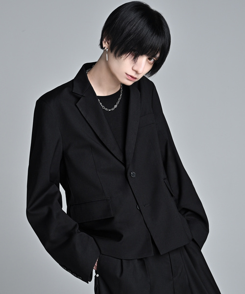 ADRER(アドラー)の「TR single breasted tailored jacket / TR シングルブレスト テーラードジャケット(テーラードジャケット・メンズ・チャコールグレー/ブラック・XS/S/M/L)」の5枚目の写真