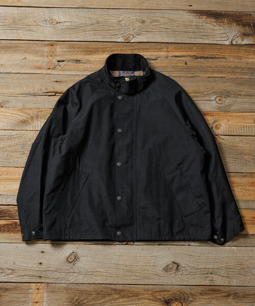 FREAK'S STORE(フリークスストア)の「Barbour | FREAK'S STORE/バブアー 別注 BLOUSON TRANSPORT JACKET/ブルゾン トランスポート ジャケット(ブルゾン・レディース・オリーブ/ブラウン/ブラック・34/38/36)」の4枚目の写真