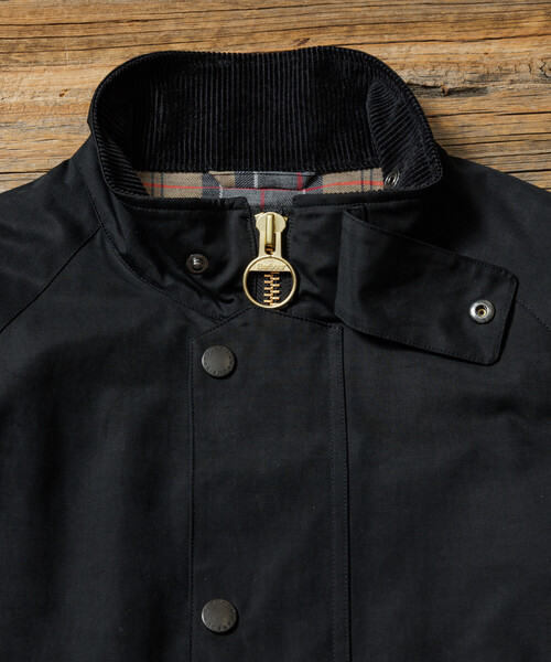 FREAK'S STORE(フリークスストア)の「Barbour | FREAK'S STORE/バブアー 別注 BLOUSON TRANSPORT JACKET/ブルゾン トランスポート ジャケット(ブルゾン・レディース・オリーブ/ブラウン/ブラック・34/38/36)」の7枚目の写真