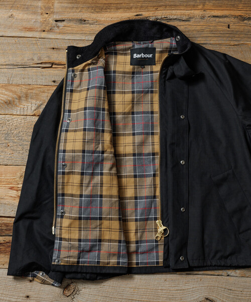 FREAK'S STORE(フリークスストア)の「Barbour | FREAK'S STORE/バブアー 別注 BLOUSON TRANSPORT JACKET/ブルゾン トランスポート ジャケット(ブルゾン・レディース・オリーブ/ブラウン/ブラック・34/38/36)」の9枚目の写真