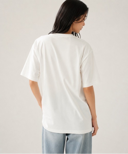 BOODY(ブーディ)の「【 BOODY / ブーディー 】 MB別注 クルーネックTシャツ JEI(Tシャツ/カットソー・メンズ・ホワイト/ブラック・X-SMALL/SMALL/MEDIUM/LARGE)」の4枚目の写真