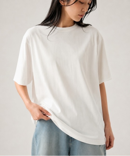BOODY(ブーディ)の「【 BOODY / ブーディー 】 MB別注 クルーネックTシャツ JEI(Tシャツ/カットソー・メンズ・ホワイト/ブラック・X-SMALL/SMALL/MEDIUM/LARGE)」の6枚目の写真