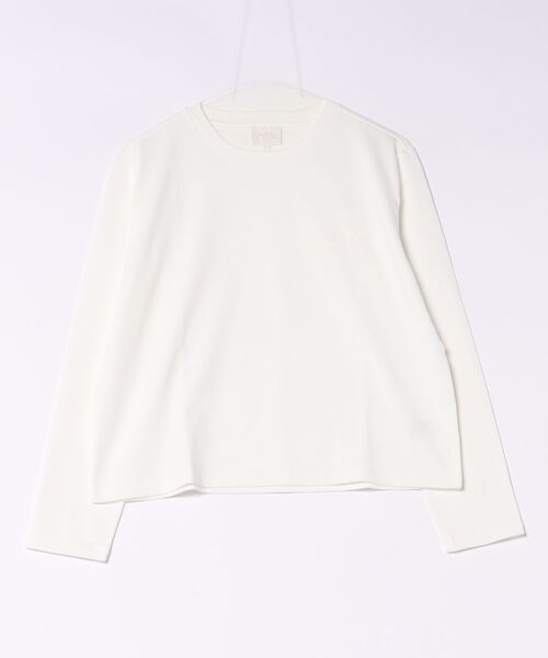 A.P.C.（アーペーセー）の「T-SHIRT L/S ANAIS（Tシャツ/カットソー・レディース・ホワイト/ブラウン/ブラック系その他・S/L/M）」の2枚目の写真