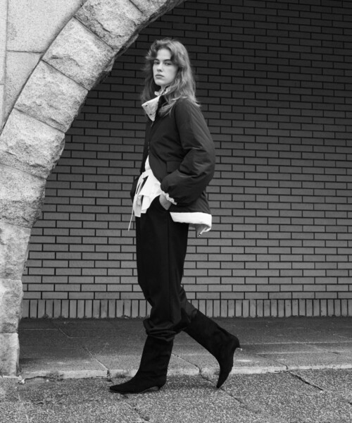 allureville（アルアバイル）の「【NEBULONI E.（ネブローニ）】SHORT SQUARE SB（ブーツ・レディース・ブラック・36/37）」の3枚目の写真