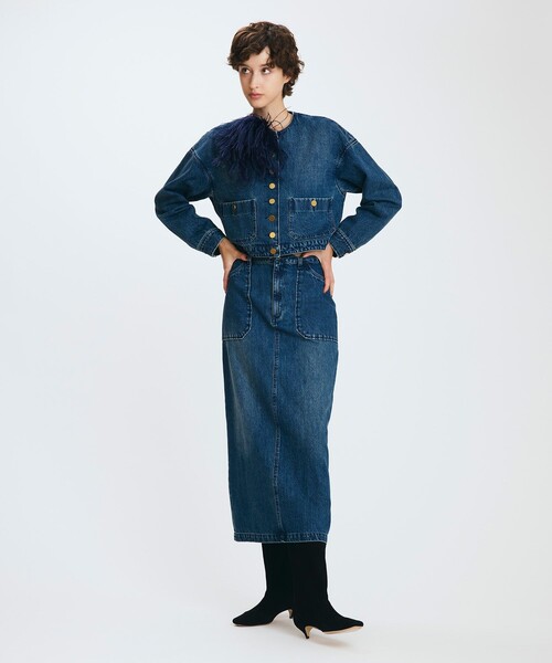 allureville（アルアバイル）の「【NEBULONI E.（ネブローニ）】SHORT SQUARE SB（ブーツ・レディース・ブラック・36/37）」の4枚目の写真