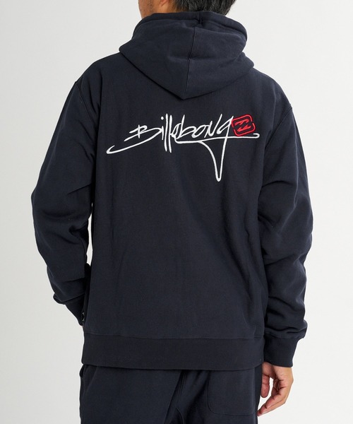 BILLABONG(ビラボン)の「【直営店限定】BILLABONG メンズ R STYLE パーカー 【2026年秋冬モデル】/ビラボンバックプリントレトロロゴジップアップフーディー(パーカー・メンズ・ネイビー/ブラック/グレー・MEDIUM/LARGE/X-LARGE)」の3枚目の写真