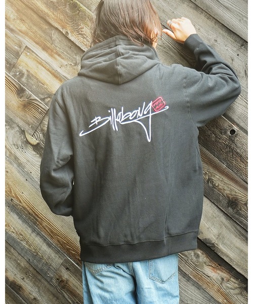 BILLABONG(ビラボン)の「【直営店限定】BILLABONG メンズ R STYLE パーカー 【2026年秋冬モデル】/ビラボンバックプリントレトロロゴジップアップフーディー(パーカー・メンズ・ネイビー/ブラック/グレー・MEDIUM/LARGE/X-LARGE)」の2枚目の写真