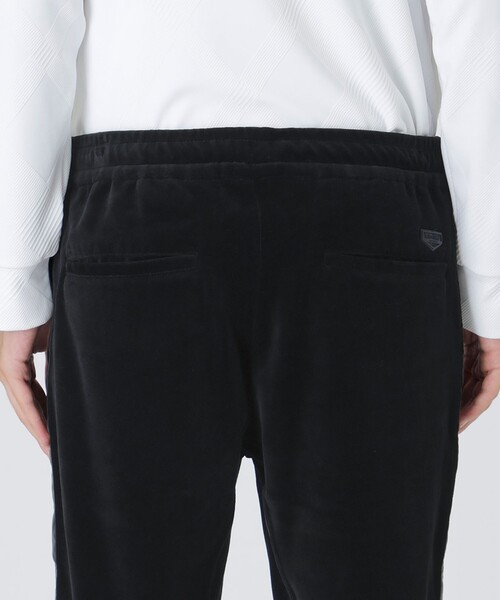 BLACK LABEL CRESTBRIDGE(ブラックレーベル・クレストブリッジ)の「【BLACK lab.】ベロアジャージートラックパンツ(その他パンツ・メンズ・ダークブラウン/ブラック・S/L/XL/M)」の7枚目の写真