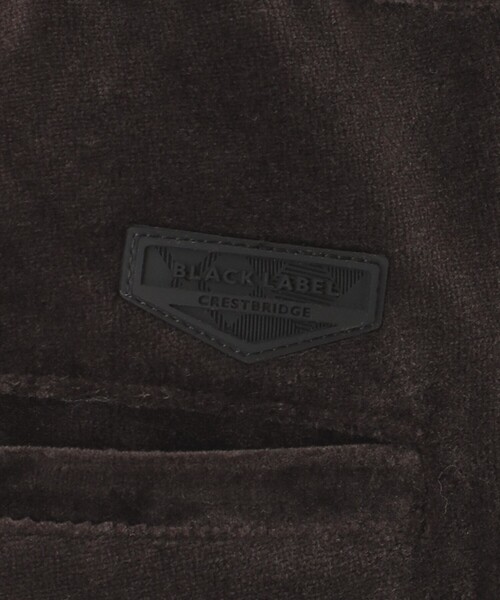 BLACK LABEL CRESTBRIDGE(ブラックレーベル・クレストブリッジ)の「【BLACK lab.】ベロアジャージートラックパンツ(その他パンツ・メンズ・ダークブラウン/ブラック・S/L/XL/M)」の18枚目の写真