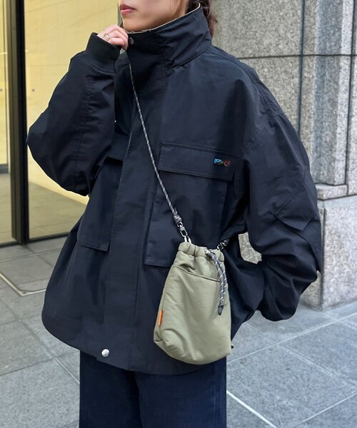 CPCM(シーピーシーエム)の「ボリュームショートマンパ(マウンテンパーカー・メンズ・ブラック/オレンジ・MEDIUM/LARGE)」の21枚目の写真