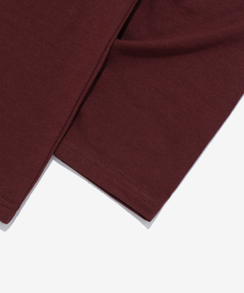 CARGOBROS FOR WOMAN(カーゴブロスフォーウィメン)の「アメリカンラブレタリングロングスリーブTシャツ(ワイン)(Tシャツ/カットソー・レディース・その他・SMALL/MEDIUM/LARGE/X-LARGE)」の4枚目の写真