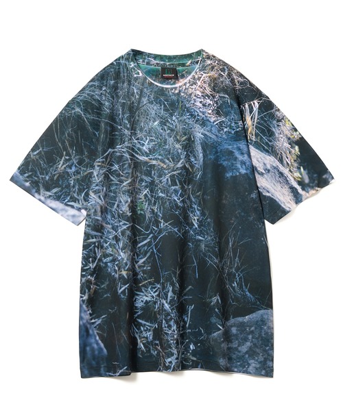 NON TOKYO(ノントーキョー)の「DIRECT PRINT T-SHIRT(Tシャツ/カットソー・レディース・カモフラージュ/マルチ/ブルー系・2/1)」の9枚目の写真