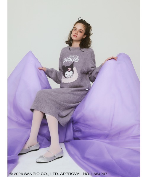 gelato pique】【ONLINE限定カラーあり】【LADIES】ベビモコジャガード