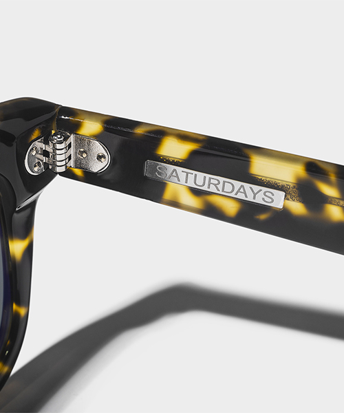 Saturdays NYC（サタデーズ ニューヨークシティ ）の「Walker Sunglasses（サングラス・メンズ・その他5/ブラック/ホワイト/ダークブラウン・FREE）」の6枚目の写真