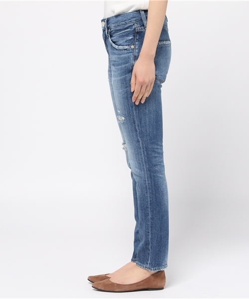 RED CARD TOKYO（レッドカード）の「RED CARD デニムパンツ（デニムパンツ・レディース・ネイビー・22/23/24）」の3枚目の写真