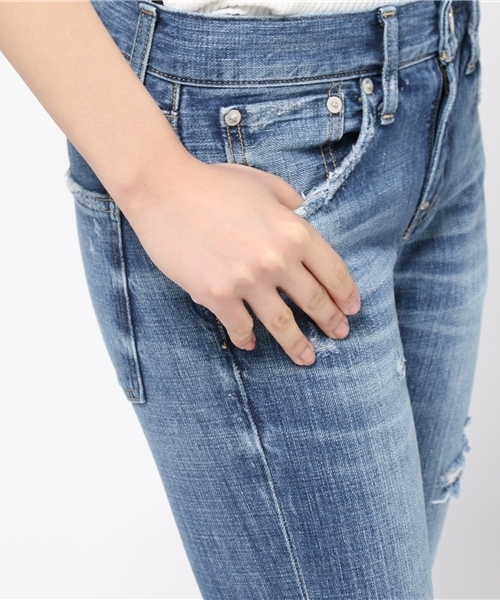 RED CARD TOKYO（レッドカード）の「RED CARD デニムパンツ（デニムパンツ・レディース・ネイビー・22/23/24）」の7枚目の写真