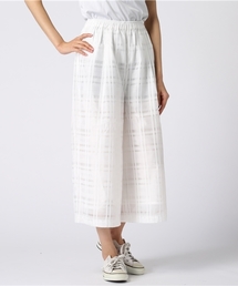 LBC | シャドーチェックワイドパンツ(その他パンツ)