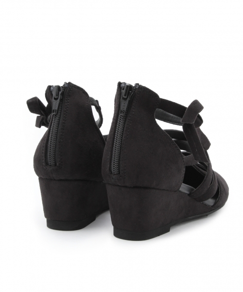 Heather（ヘザー）の「リボンレースパンプス　730701（パンプス・レディース・ブラック/ブラウン・LARGE/MEDIUM）」の5枚目の写真