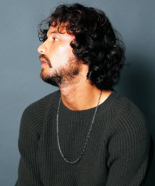 Magine（マージン）の「Magineｘidealismsound  SILVER NAVAJO　CHAIN NECKLACE（ネックレス・メンズ・シルバー・FREE）」の5枚目の写真