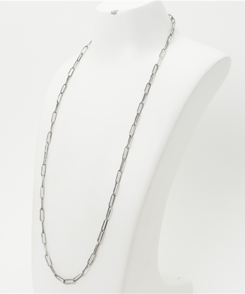 Magine（マージン）の「Magineｘidealismsound  SILVER NAVAJO　CHAIN NECKLACE（ネックレス・メンズ・シルバー・FREE）」の4枚目の写真