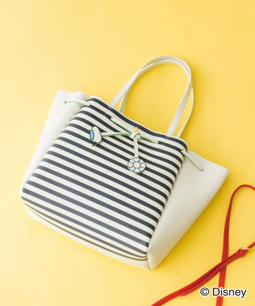 Colors By Jennifer Sky カラーズ バイ ジェニファースカイ の ドナルドダックリベール Disney ディズニー トートバッグ Wear