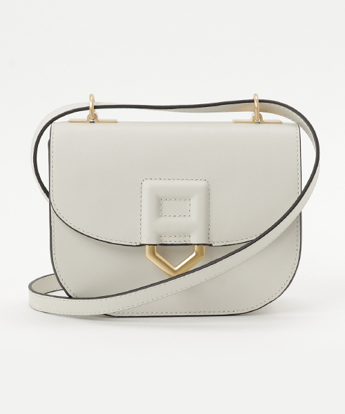 FIGARO Paris（フィガロパリ）の「FLYNNダブルストラップ ショルダーBAG◆（ショルダーバッグ・レディース・アイボリー/カーキ・FREE）」の7枚目の写真