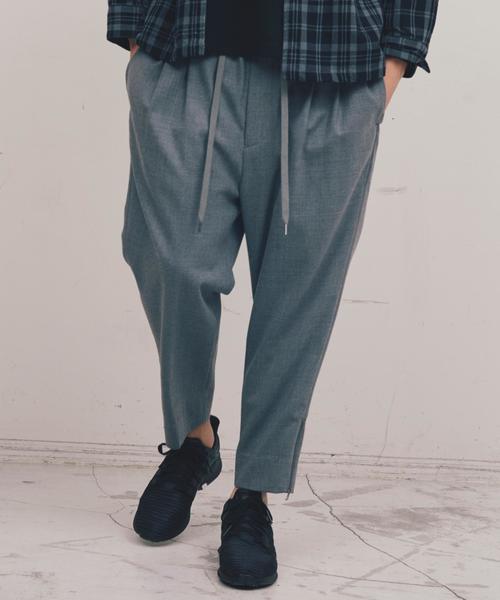 MONKEY TIME（モンキータイム）の「＜monkey time＞ TW/SRG DROPPED ANKL/パンツ ◆（その他パンツ・メンズ・ブラック/グレー・LARGE/MEDIUM/SMALL）」の2枚目の写真